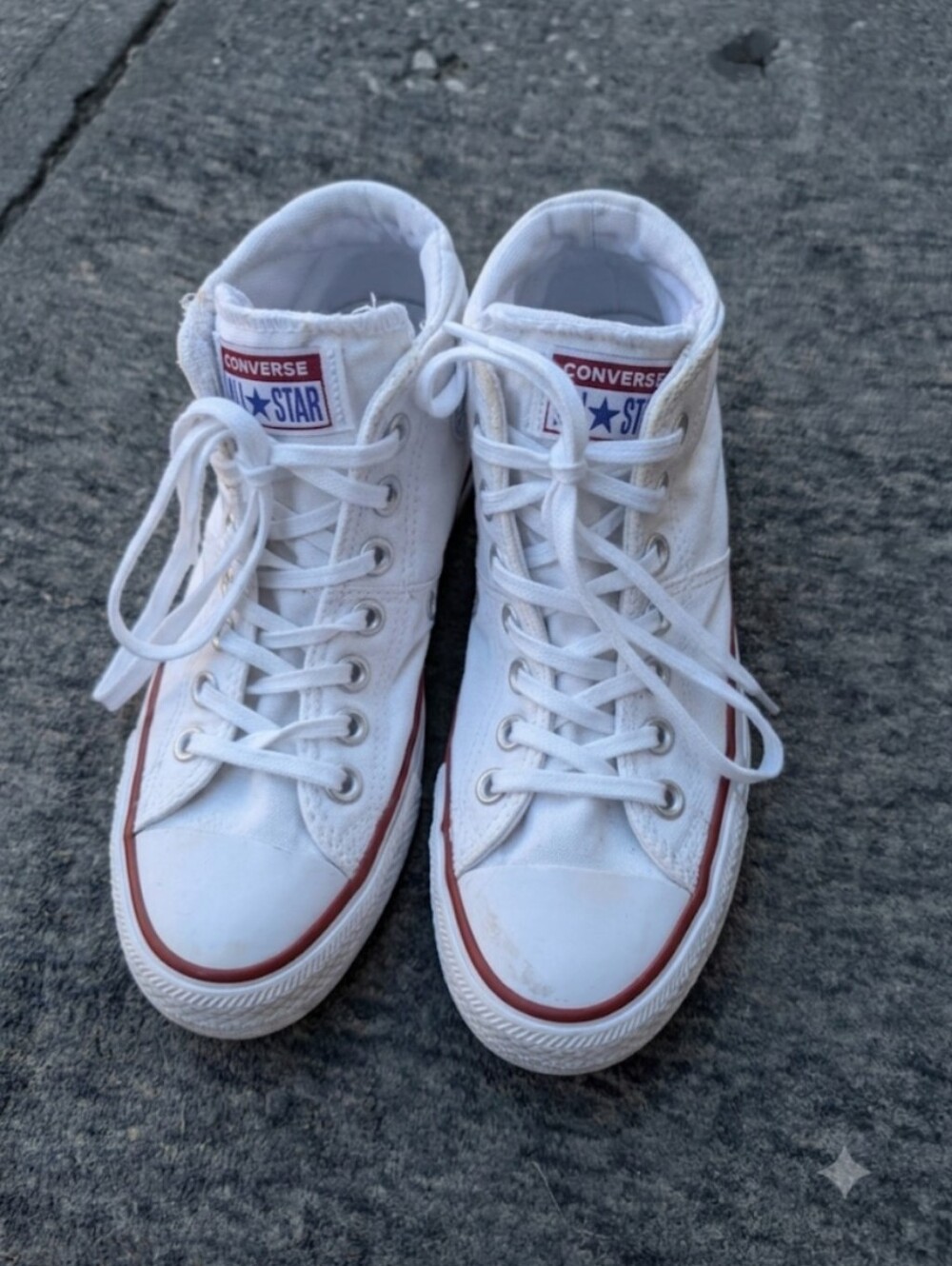 Converse Chuck Taylor All Star White High Top Sneakers